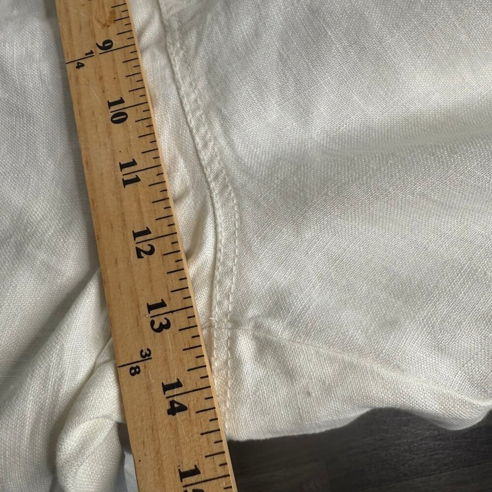 Tommy Bahama Women's 100% Linen Relaxed Off White Slacks Size XXXL - Picture 10 of 11